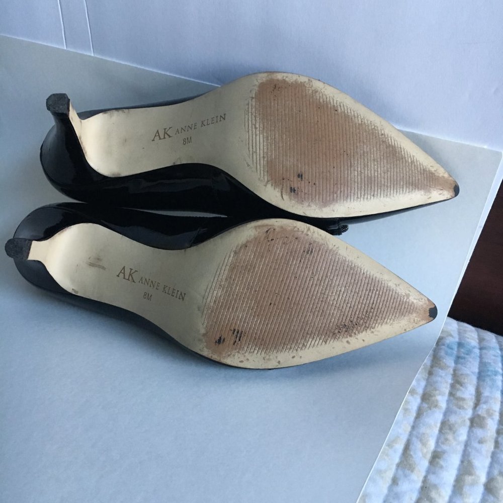 AK Anne Klein 'Westford'  black patent leather 8M - Picture 7 of 7